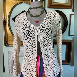 Cottagecore Crochet Cardigan